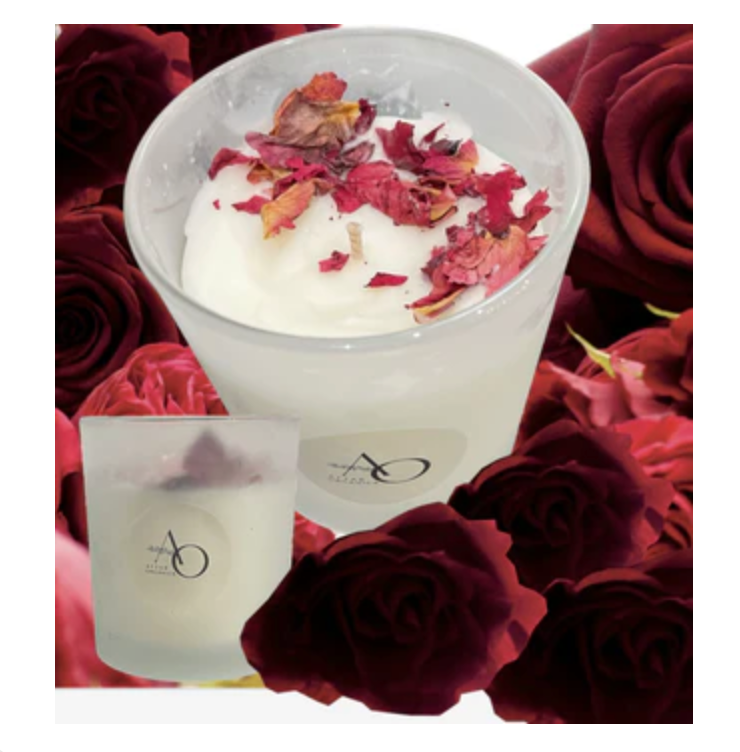 Rose Petal Candle