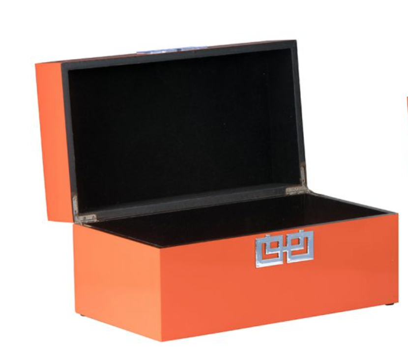 Orange Decorative Box Large
