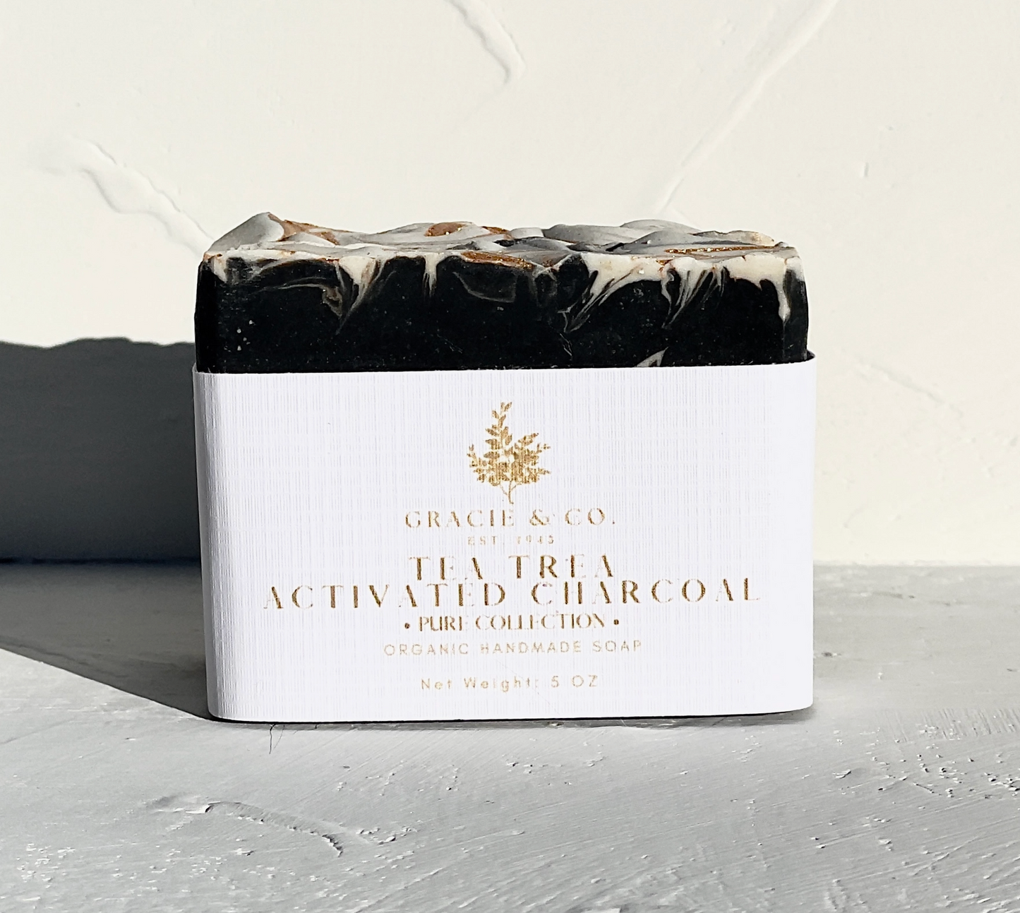 Pure Glow Activated Charcoal Shea Butter Soap