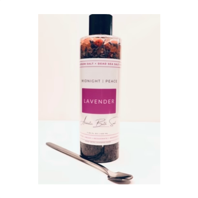All Natural Bath Salt Detox Real  Lavender Buds