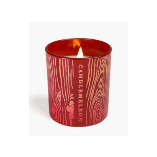 CANDLEMELEON - Forest of Dean - Mysore Sandalwood, Leather & Tobacco Candle