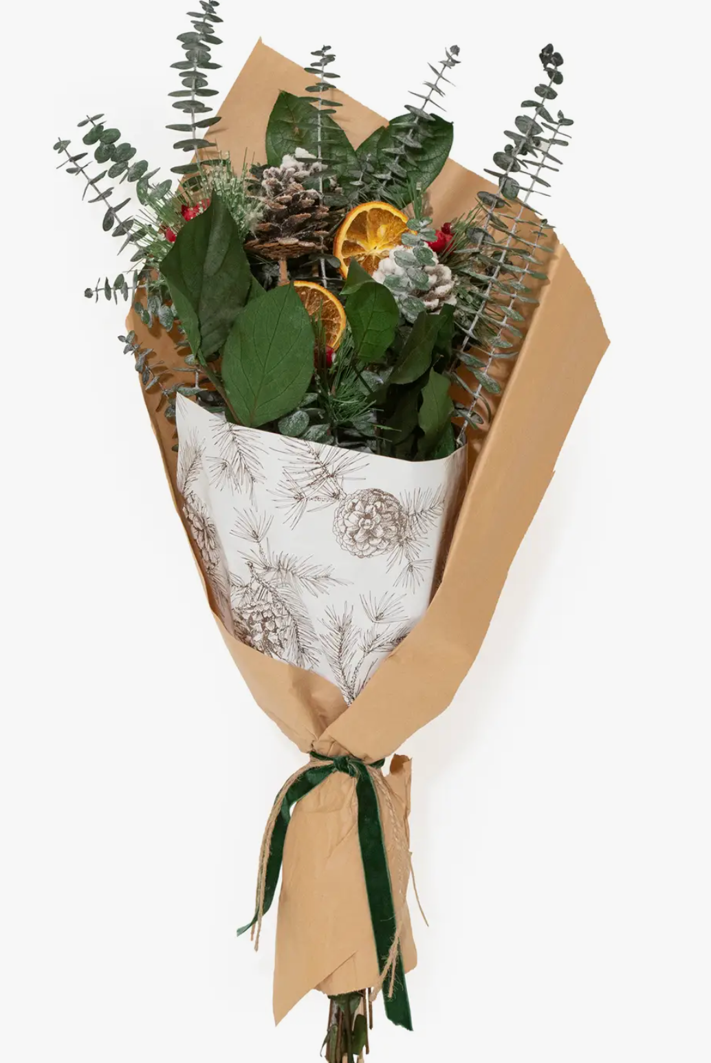 Holiday Snowy Woods Bouquet