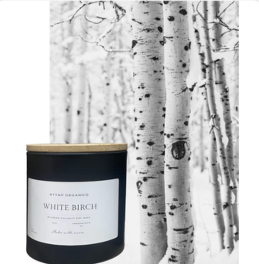 White Birch Candle ATTAR Organics