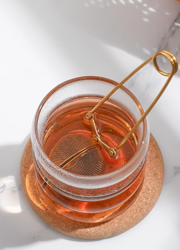 Tea Strainer - Gold