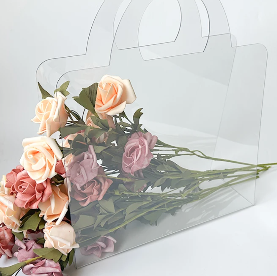Transparent Bouquet Flower Bag