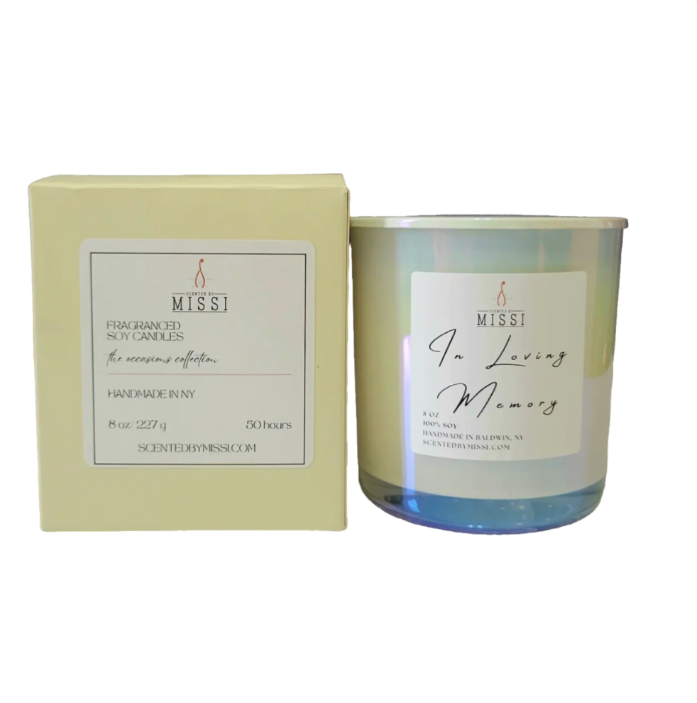 In Loving Memory Candle