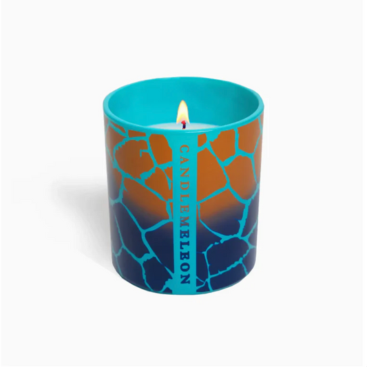 Orange Giraffe - Colour Changing Soy Woodwick Scented Candle