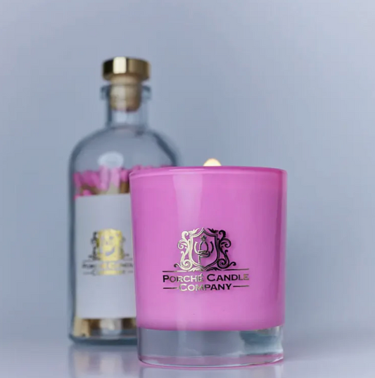Porche Luxury Candle - Pink Champagne Set