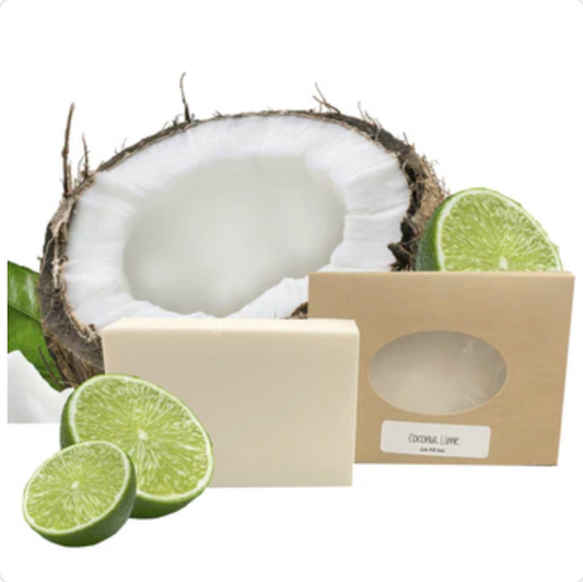 Coconut Lime Goats Milk Soap