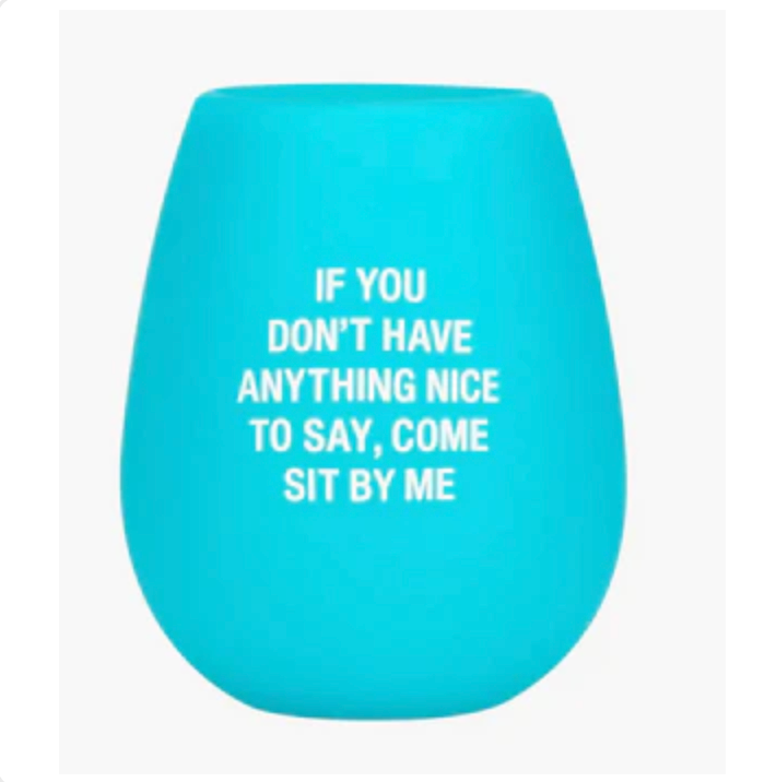 Sit By Me Silicone Wine Cup