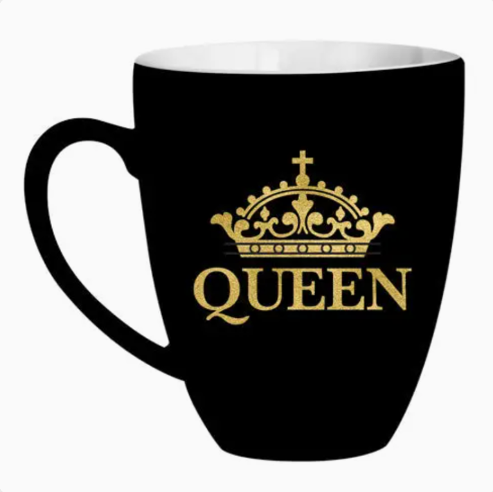 Queen Gold Crown Mug