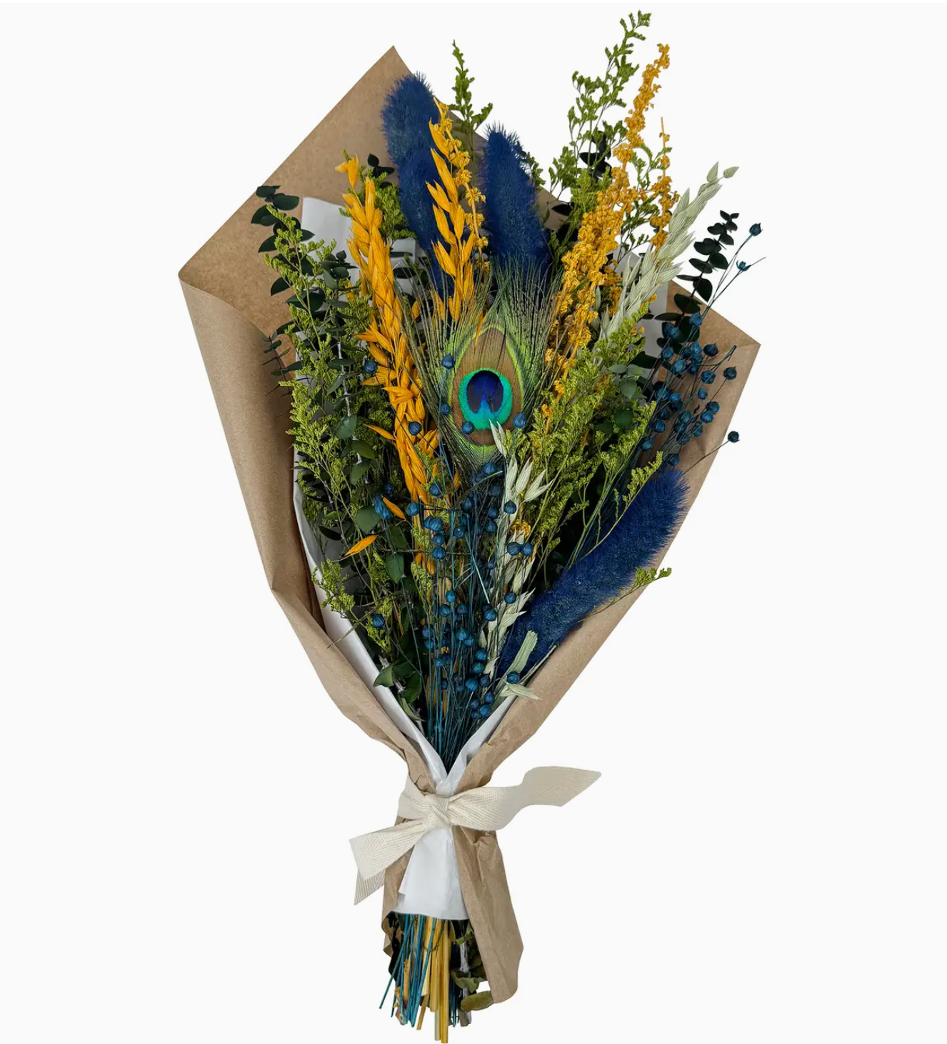 Peacock Floral Bouquet