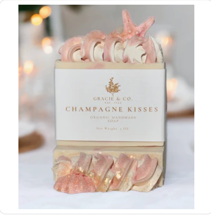 Over the Top Champagne Kisses Shea Butter Soap