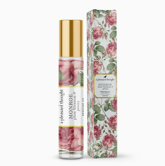 Monroe | Plum Blossom & Peony| Perfume Oil