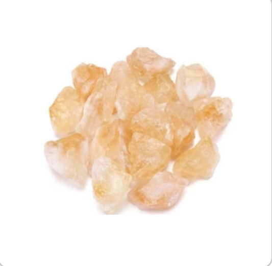 Natural Citrine Healing Crystals Rough Stone