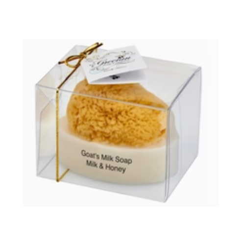 Milk & Honey Goat's Milk Soap with Natural Sea Sponge