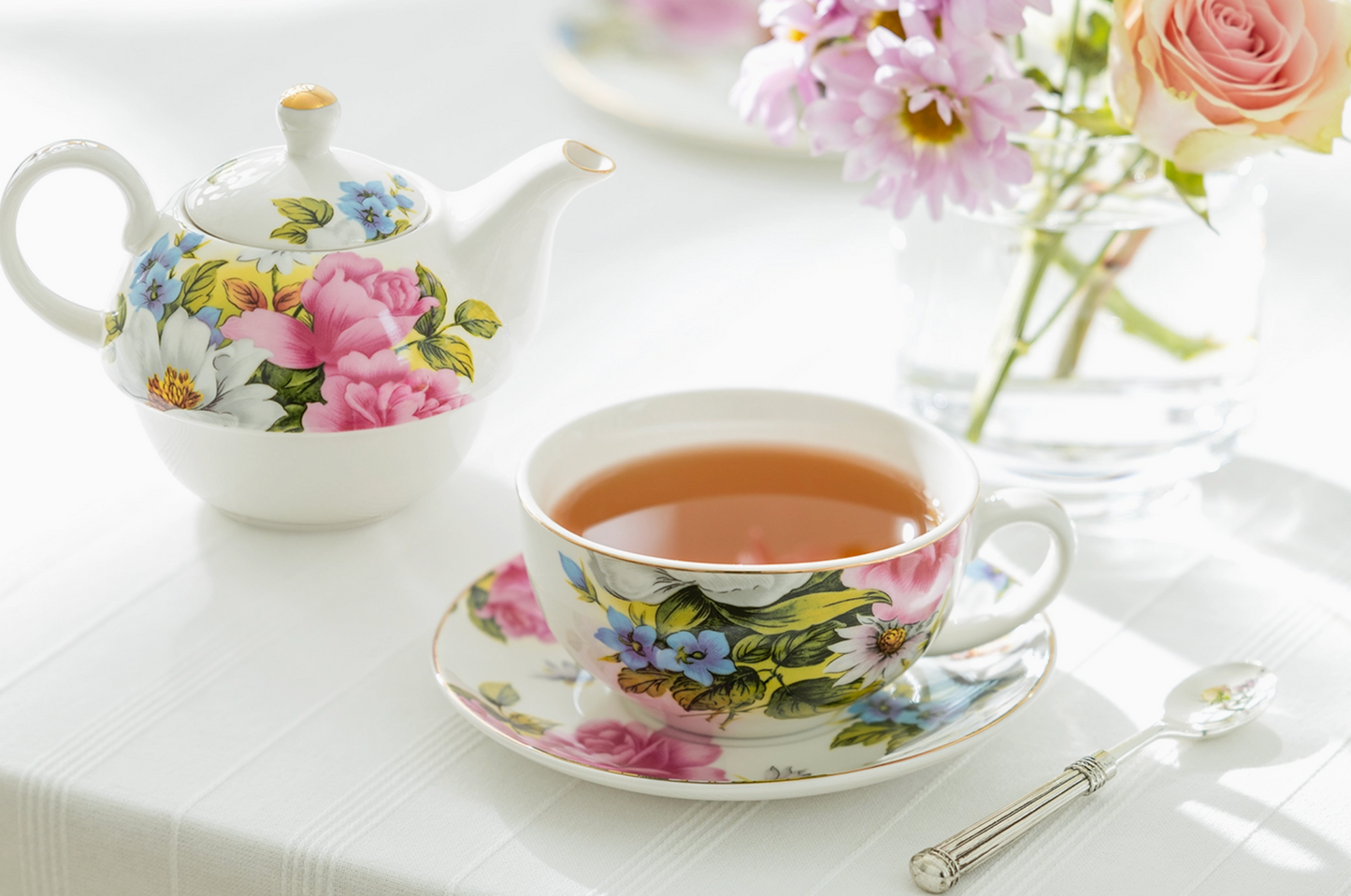 Tea For One - Grace's Rose - Pink