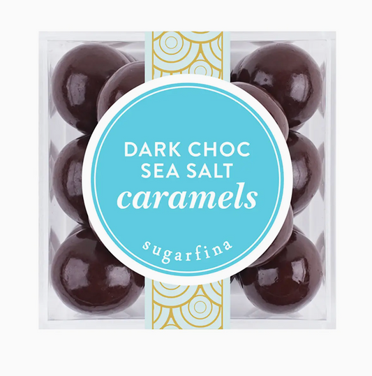 Dark Chocolate Sea Salt Caramels