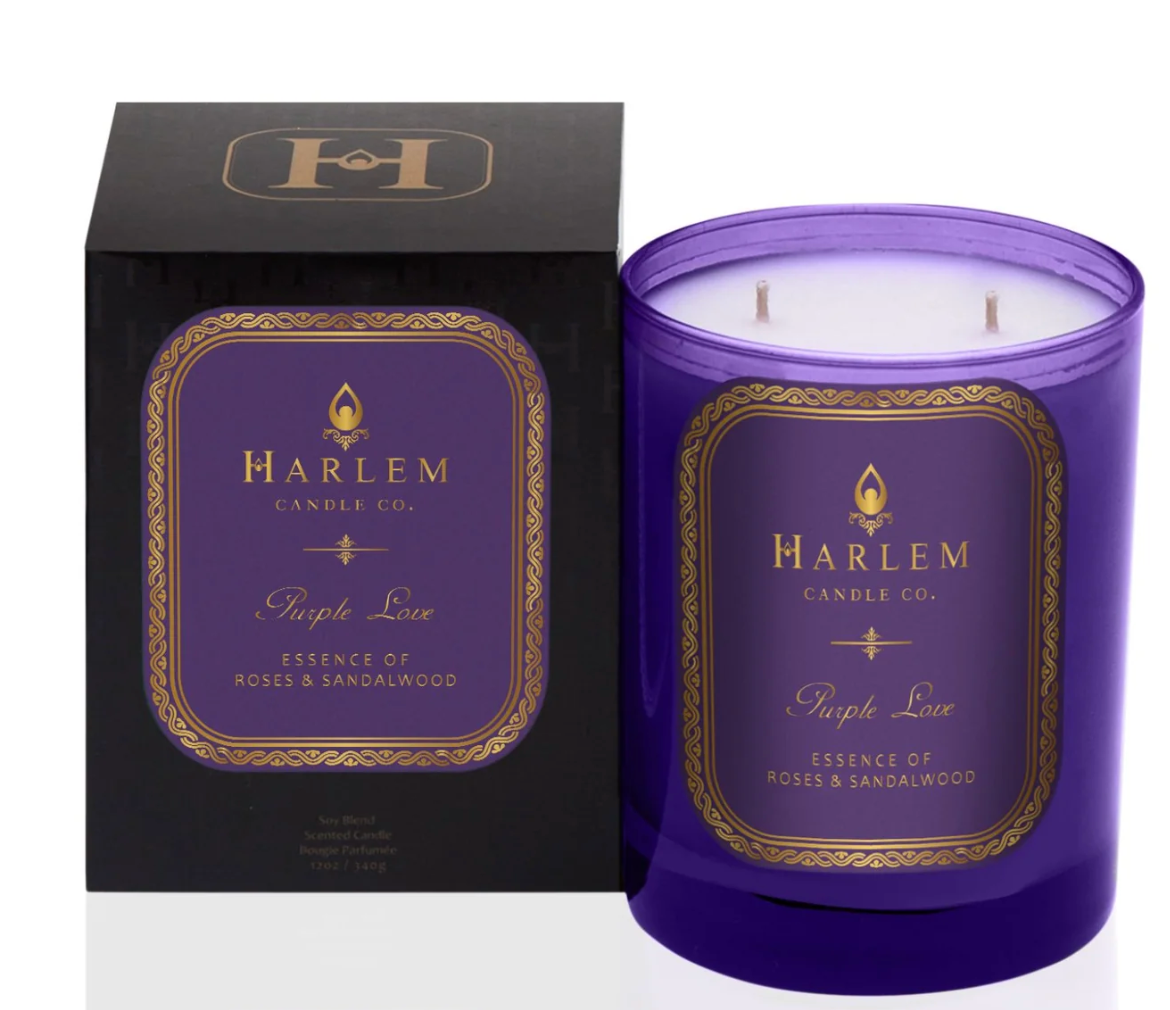 Purple Love Luxury Candle - Harlem Candle Company