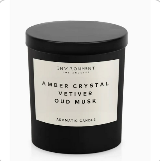 Inspired By Baccarat Rouge 540® Candle - Amber Crystal Vetiver