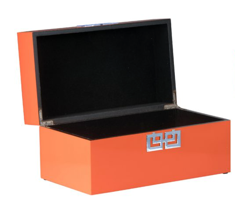 Orange Decorative Box Large