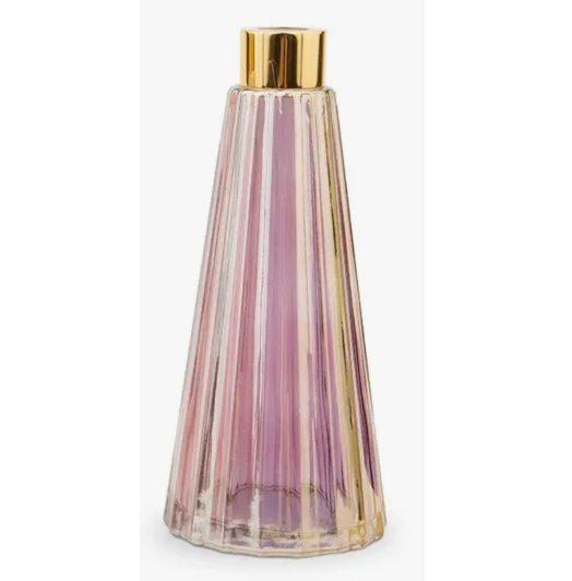 Tapered Colored Glass Bud Vases