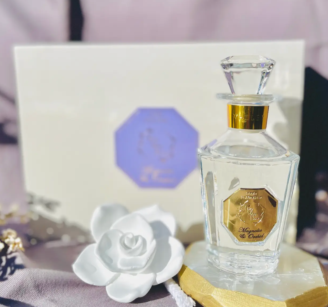 Magnolia & Orchid - Vintage Rose Ceramic Diffuser