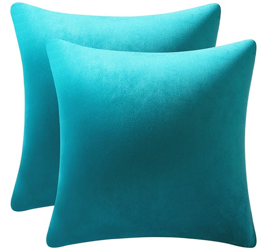Turquoise Throw Pillow