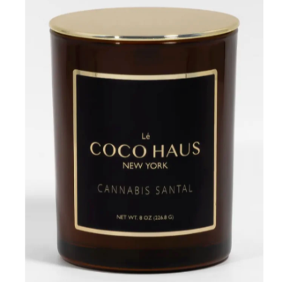 Lé COCO HAUS - Cannabis Santal 100% Coconut Wax