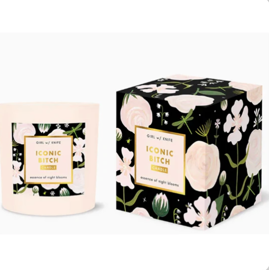 Iconic Bitch Candle - Essence of Night Blooms
