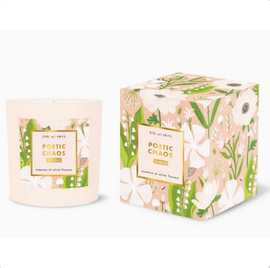 Poetic Chaos Candle - Essence of White Flowers