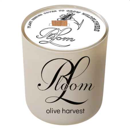 Olive Harvest - Seeded Paper Candle