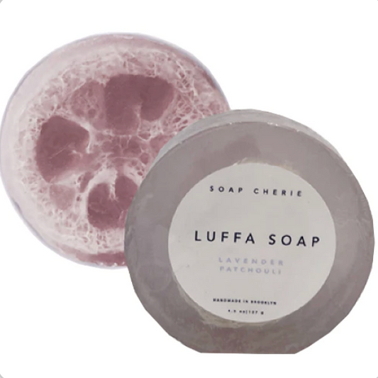 Loofah Soap - Lavender Patchouli