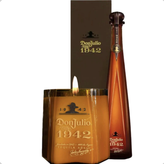 Recycled Don Julio 1942 10oz. Candle