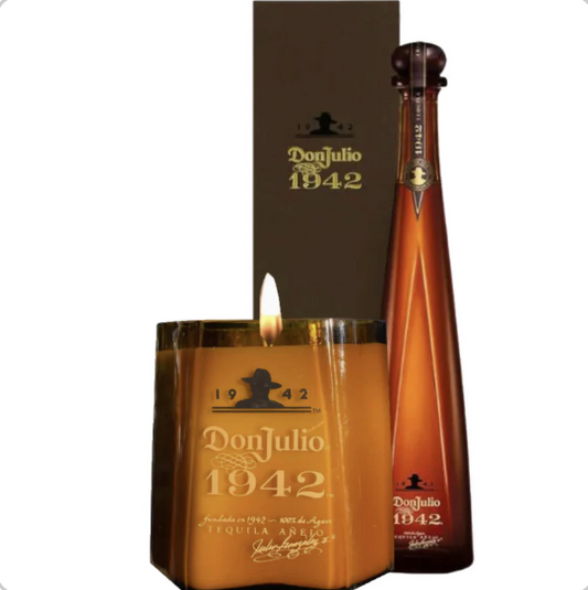 Recycled Don Julio 1942 10oz. Candle