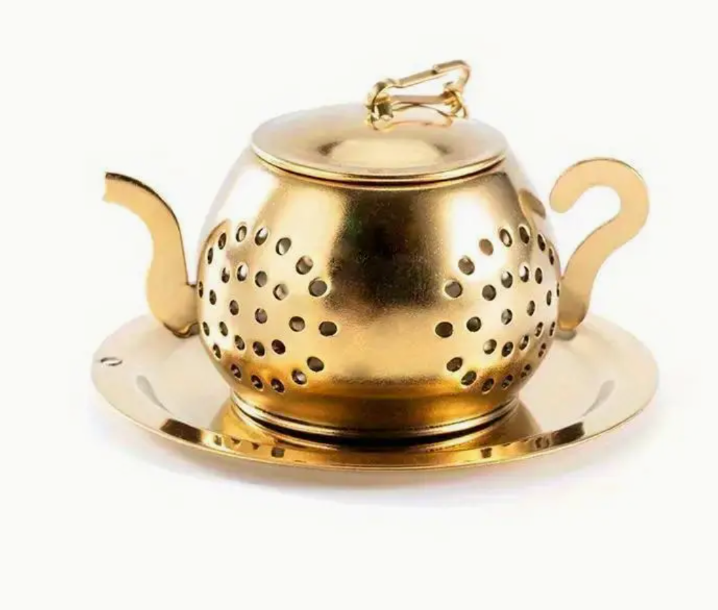 Tea Pot, Tea Strainer