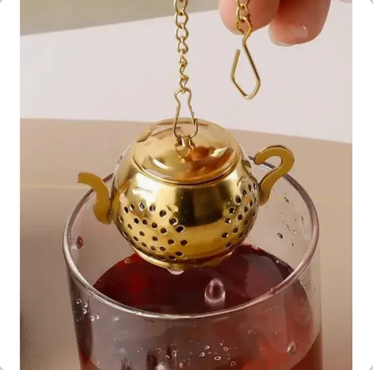 Tea Pot, Tea Strainer