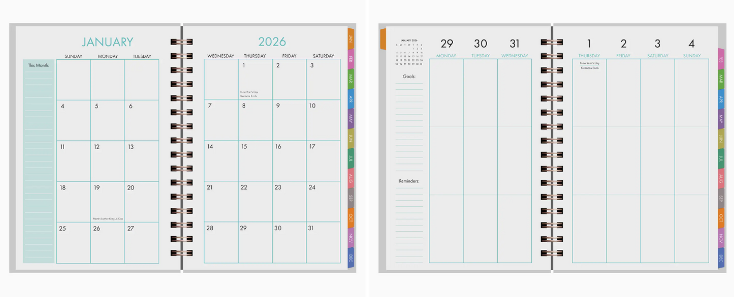 2026 Phenomenal Women Weekly Planner