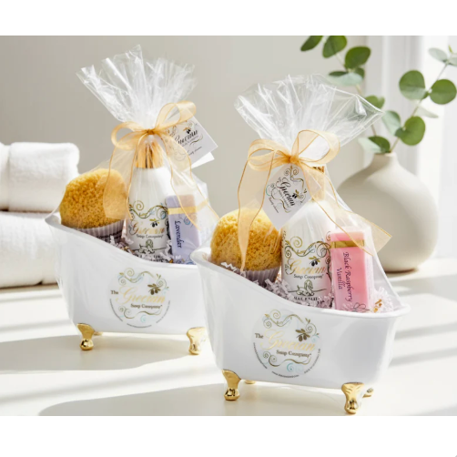 LAVENDER - Goat Milk Relaxation Hydrating Bath Essential Gift Set