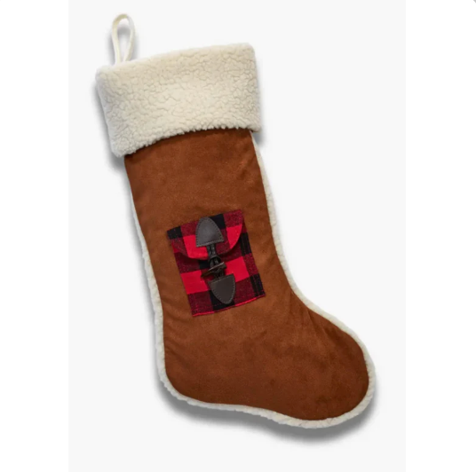 Cozy Country Christmas Stocking