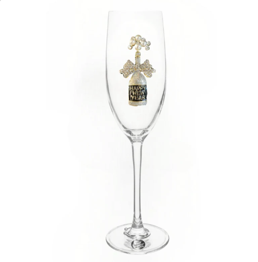 2026 New Year  Champagne Glass