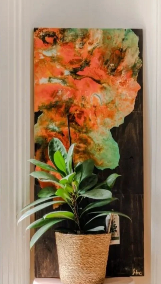 Along the River 16"x36"