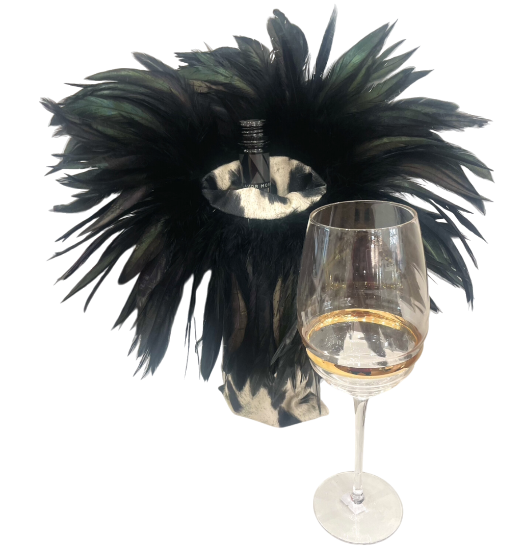 a. pierre design Feather Wine Bag's