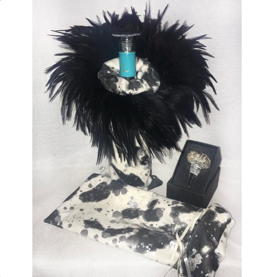 a. pierre design Feather Wine Bag's