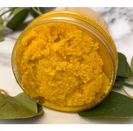 Turmeric and Manuka Honey Brightening Body Scrub