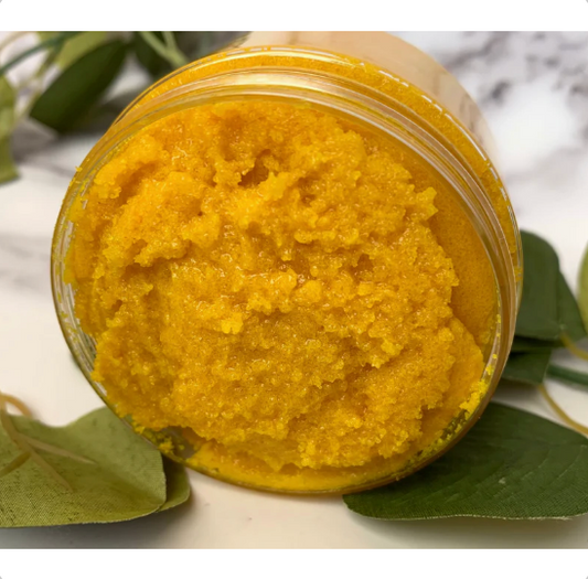 Turmeric and Manuka Honey Brightening Body Scrub