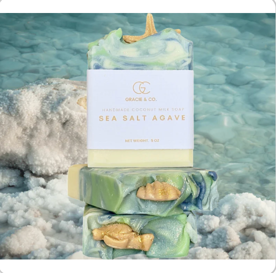 Sea Salt Agave – Ocean-Fresh Luxury Soap