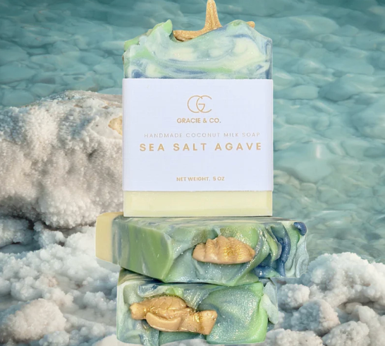 Sea Salt Agave – Ocean-Fresh Luxury Soap