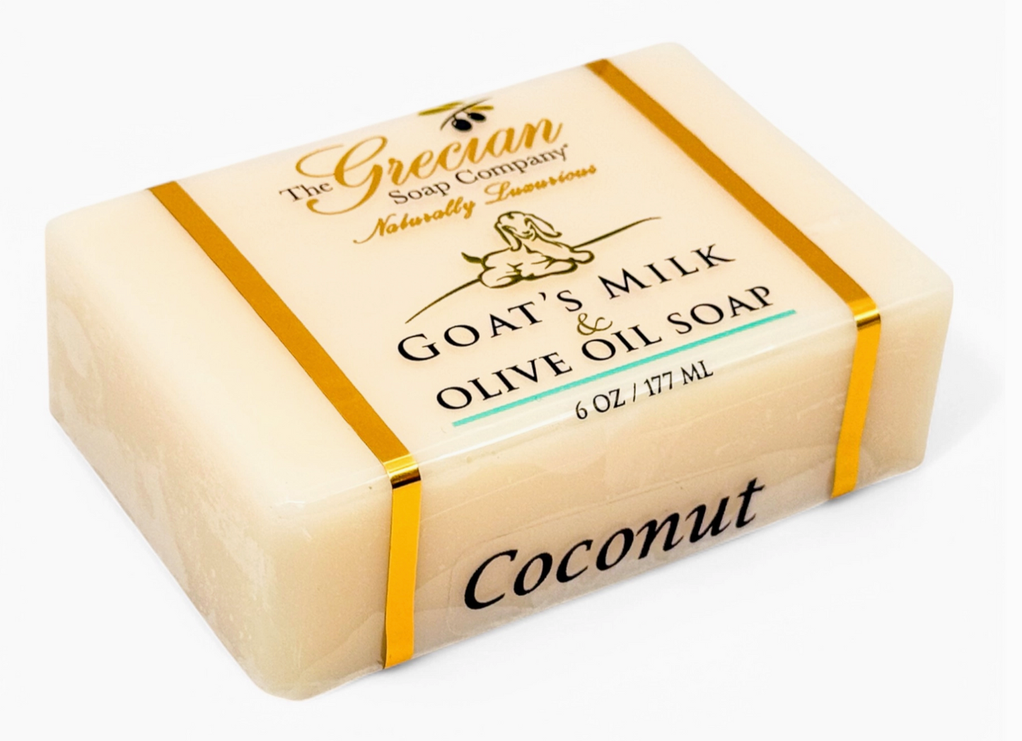 Coconut - Goat's Milk & Olive Oil Handcrafted Natural Beauty Bar Soap