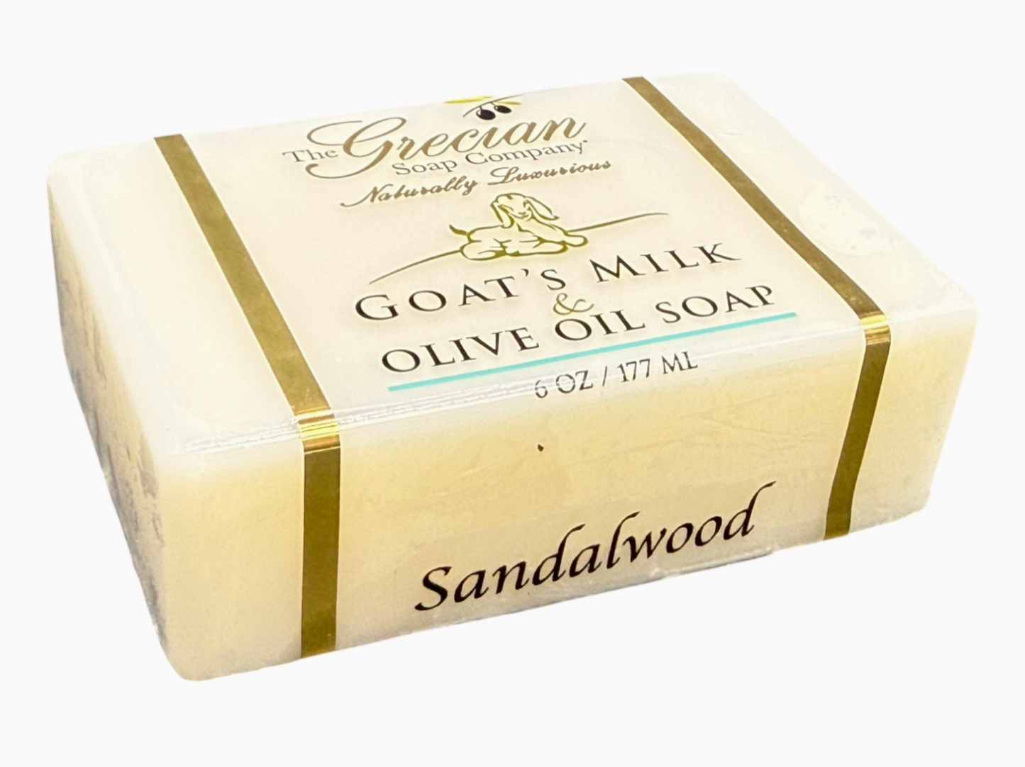 Sandalwood - Goat's Milk & Olive Oil Handcrafted Natural Beauty Bar Soap